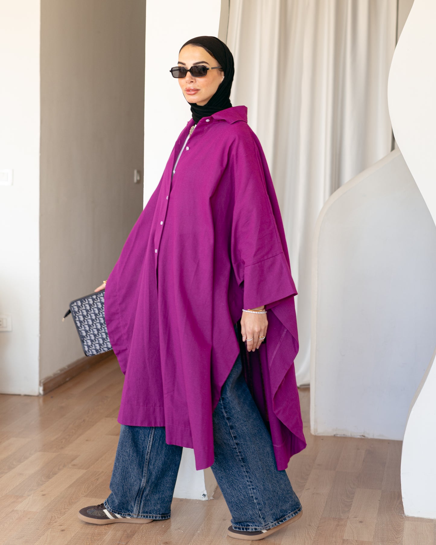 Butterfly Linen Shirt