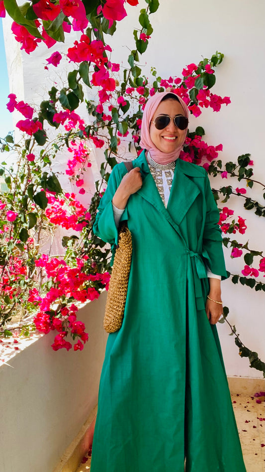 Boho Pure Linen Dress