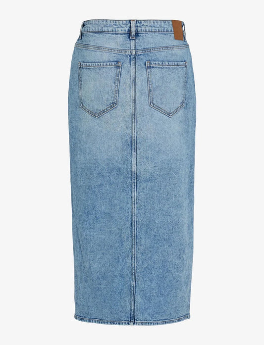 Skirt Blue Denim- M375