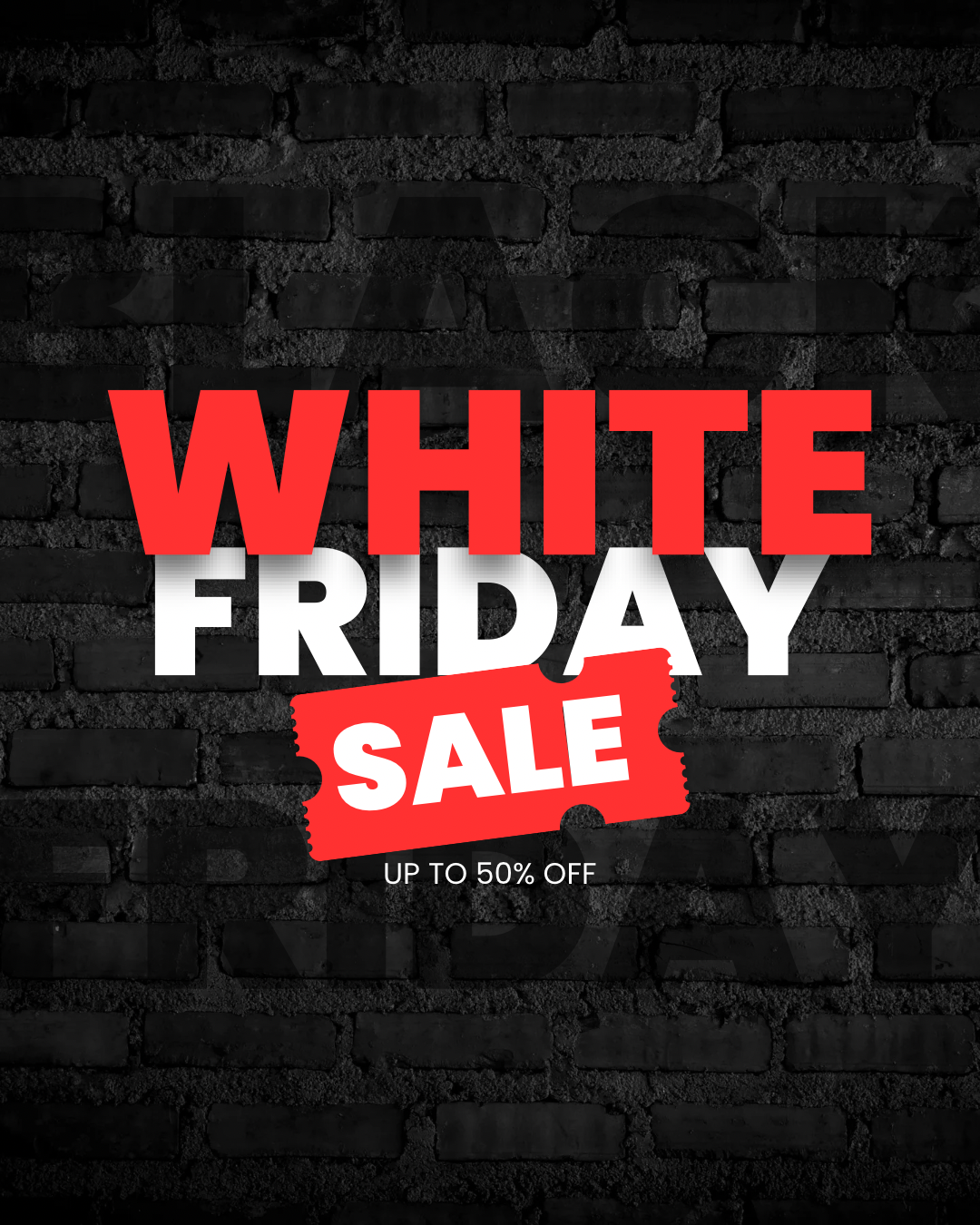 White Friday Sale
