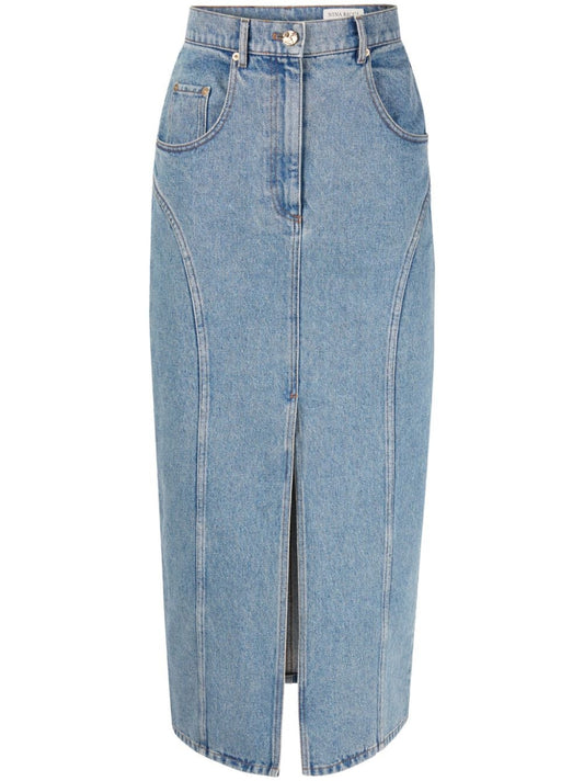 Skirt Blue Denim- M375