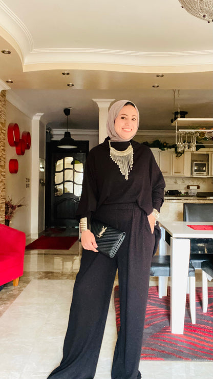 Oversized Ribbed Suit