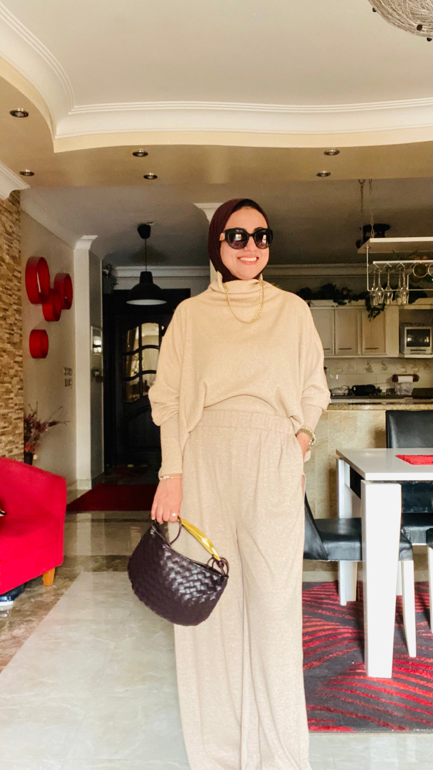 Oversized Ribbed Suit