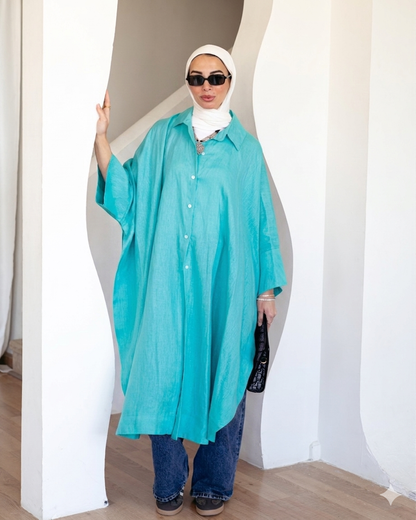 Butterfly Linen Shirt
