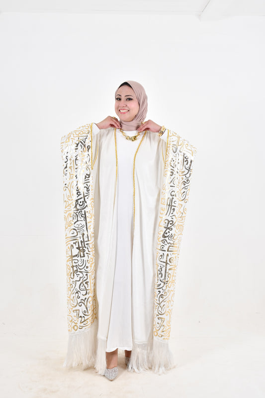 Taj Kaftan White