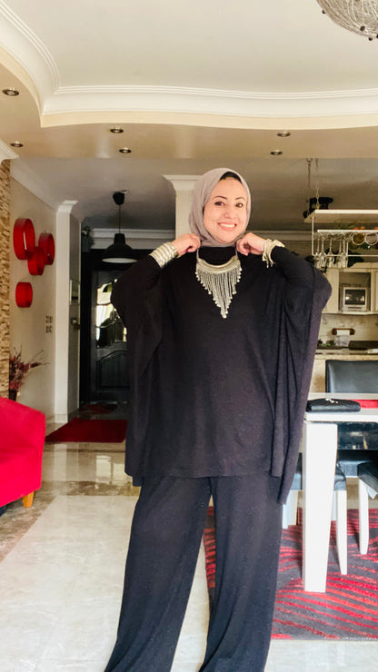 Oversized Ribbed Suit