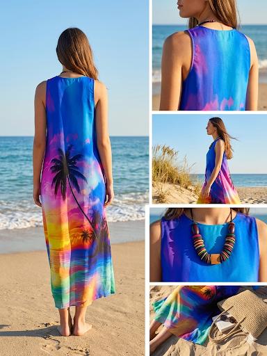 Hawaii Sleevless Dress