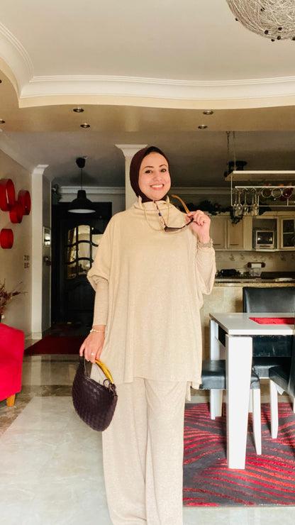 Oversized Ribbed Suit