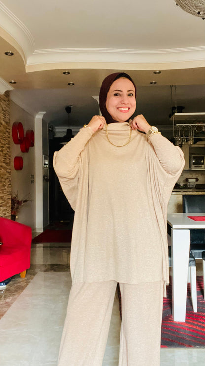 Oversized Ribbed Suit