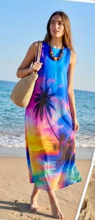 Hawaii Sleevless Dress