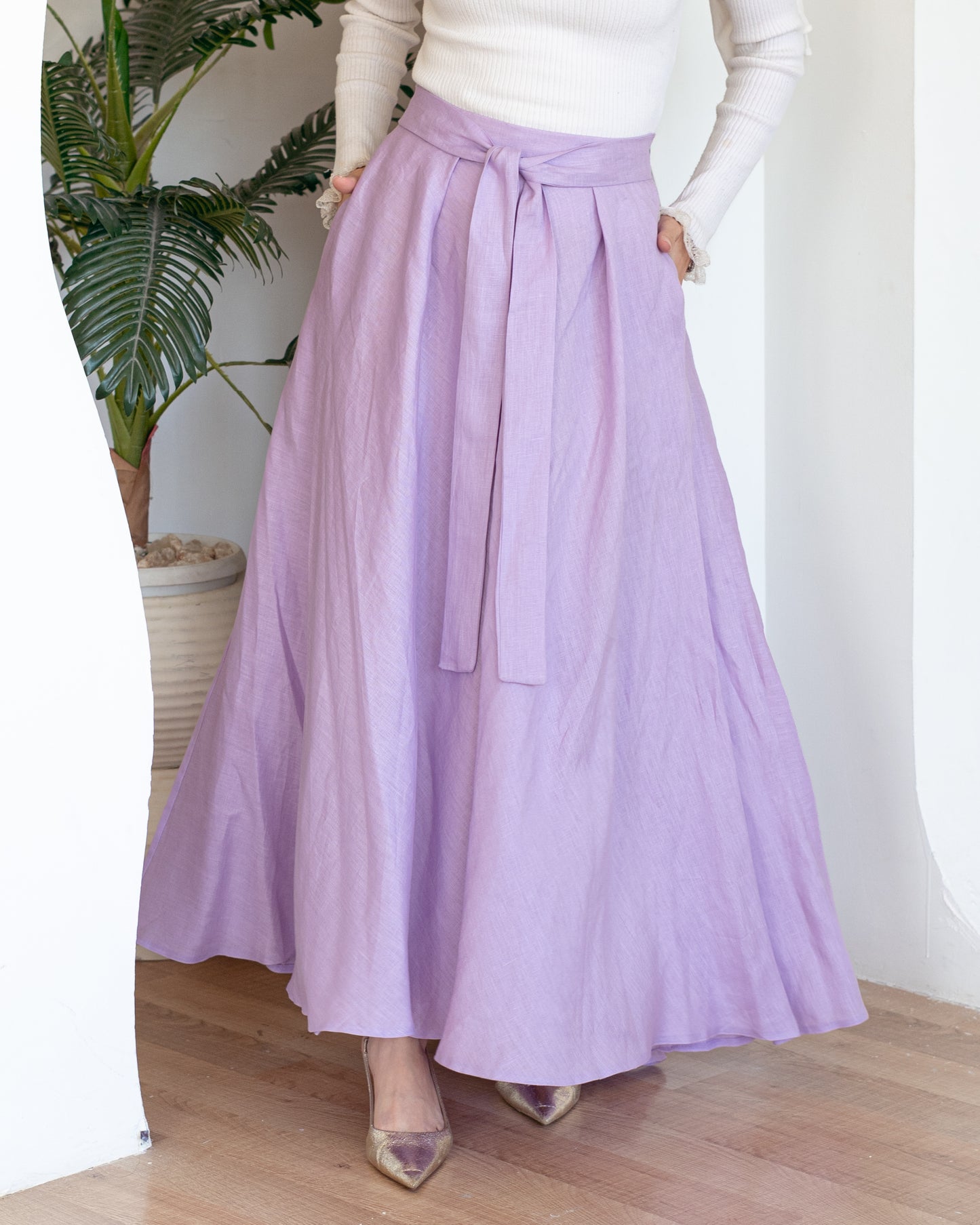 Linen Skirt