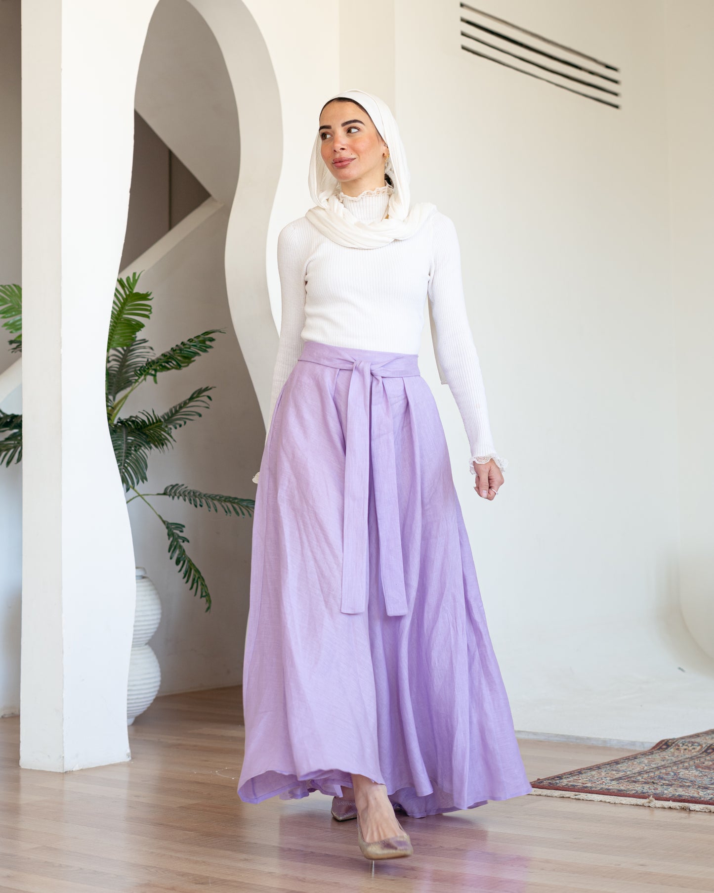 Linen Skirt