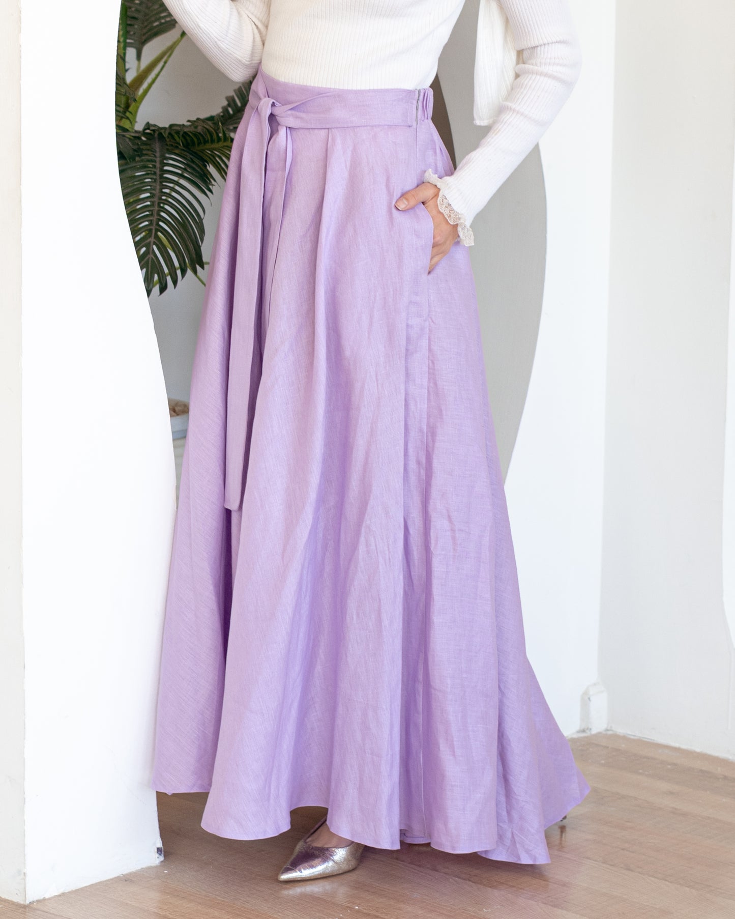 Linen Skirt