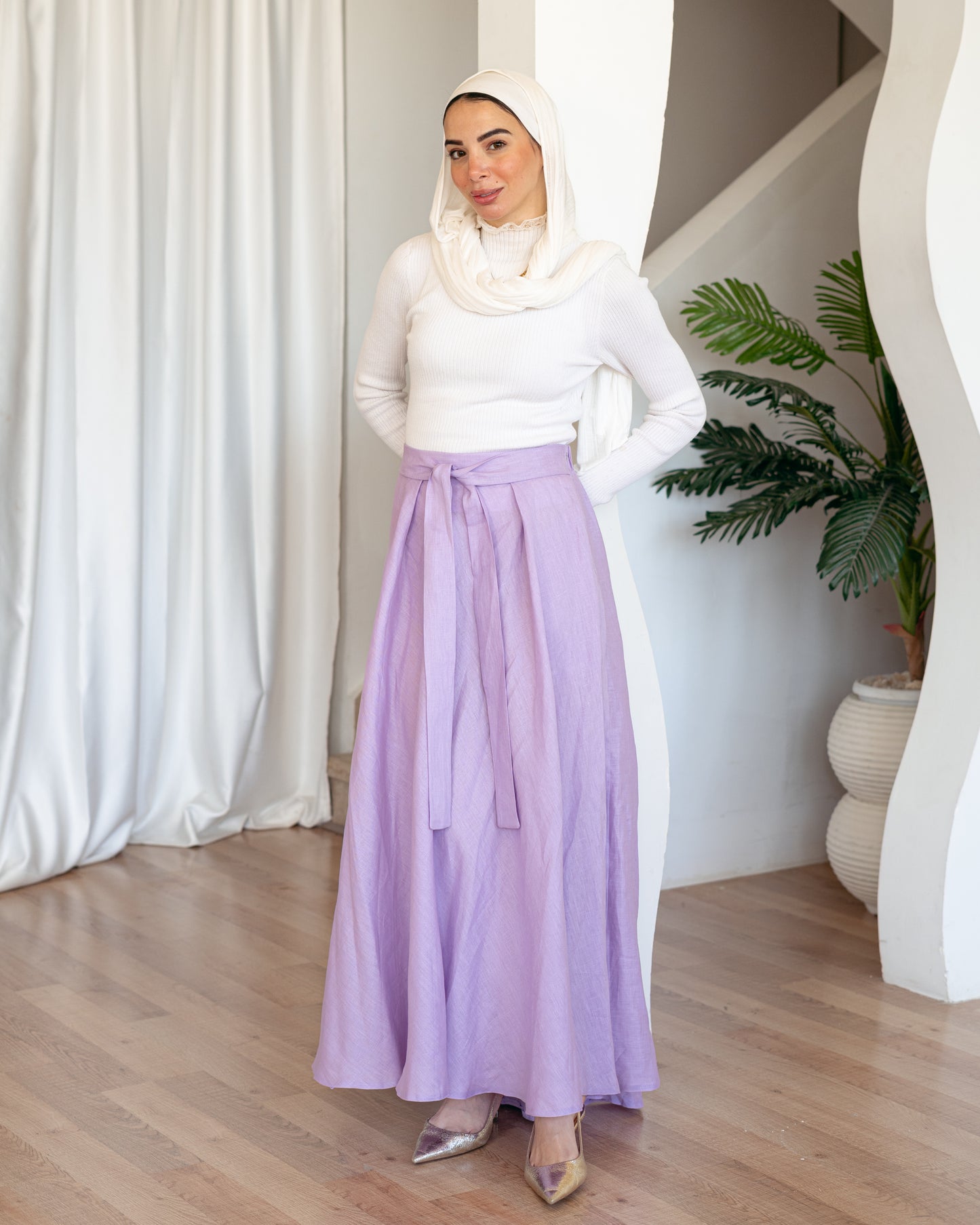 Linen Skirt