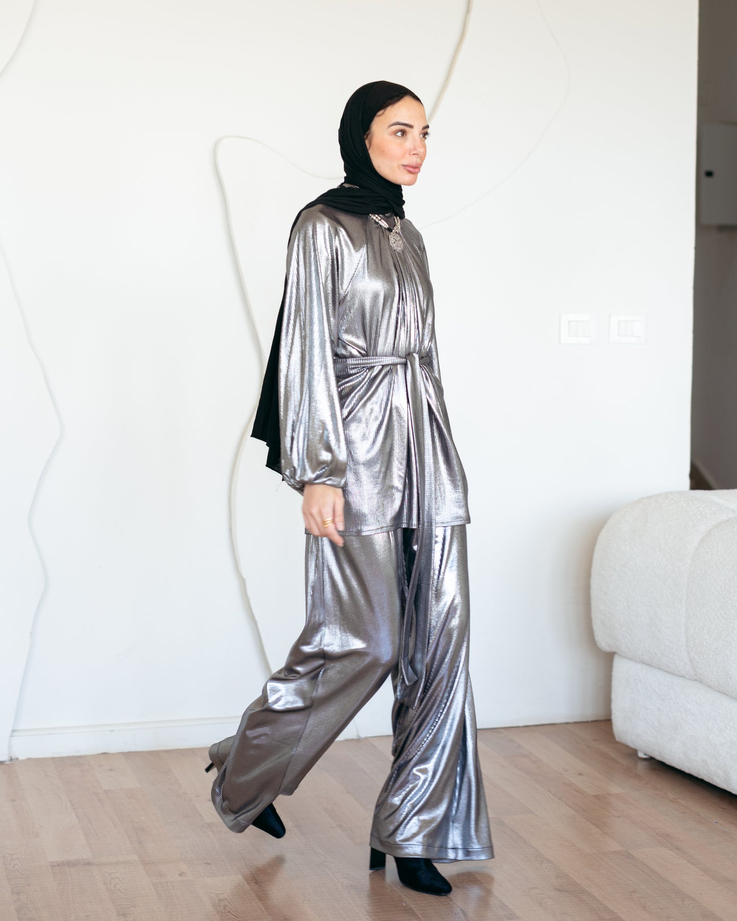 Eva Shimmery Set