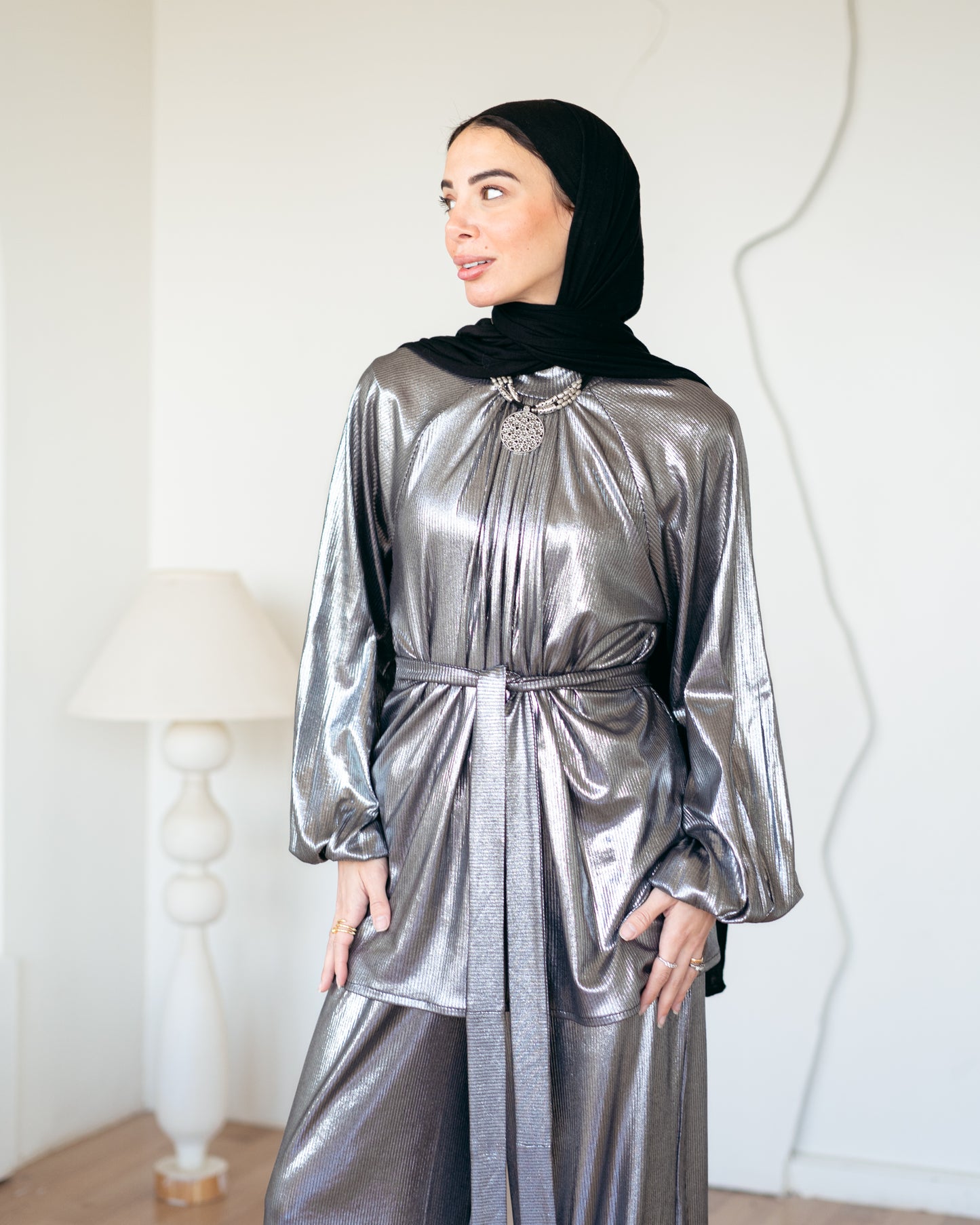 Eva Shimmery Set