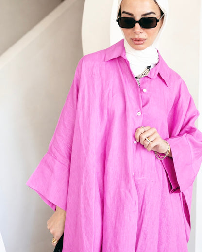 Butterfly Linen Shirt