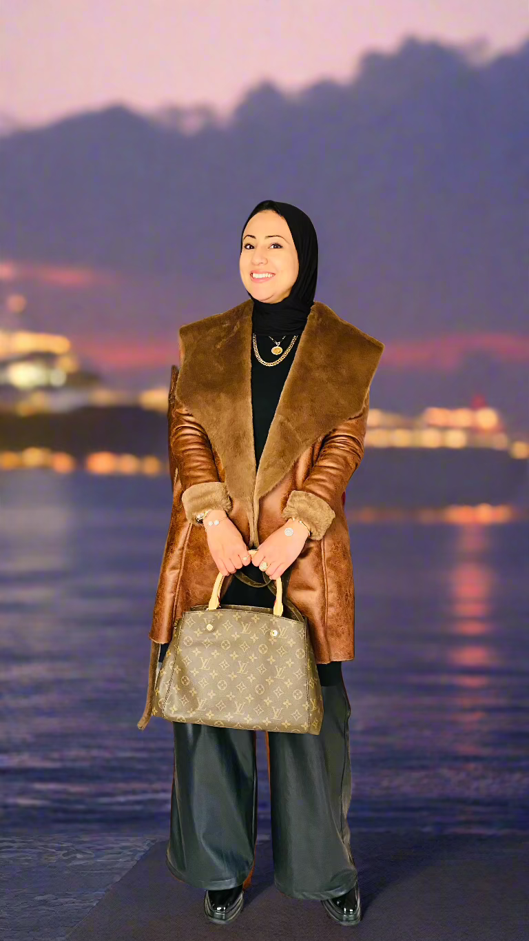 Winter Queen Leather Jacket Camel