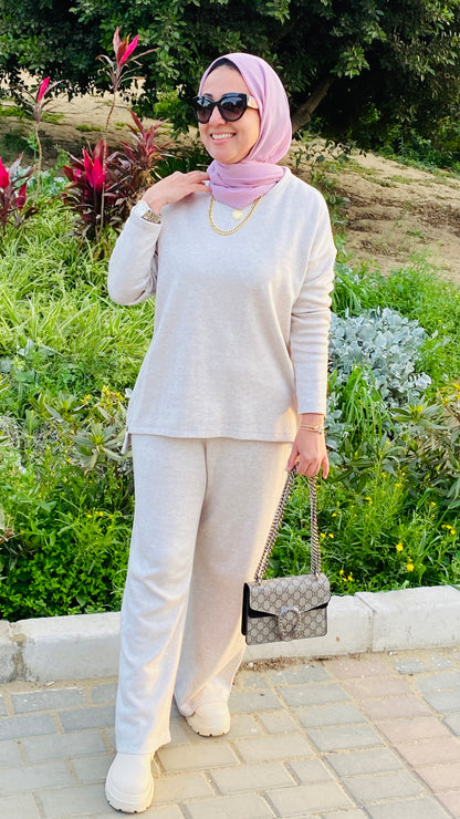 Everyday Knit Set - Beige